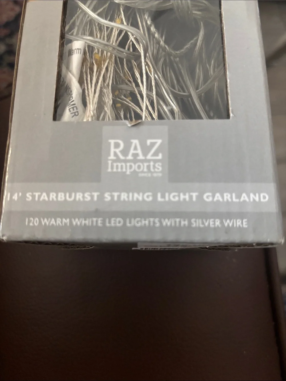 RAZ Imports Warm White Decorative Lantern String Lights